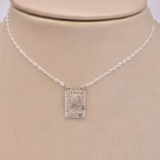 Colar Orixá – Exu em Prata