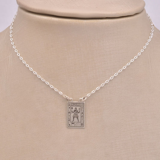 Colar Orixá – Omolu em Prata