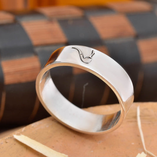 Anel União Sagrada – Opaxorô de Obaluayê em Prata