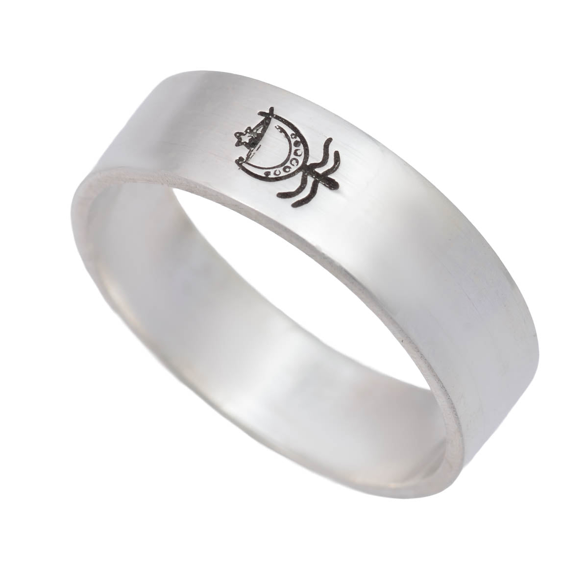 Anel União Sagrada – Abebé de Iemanjá em Prata