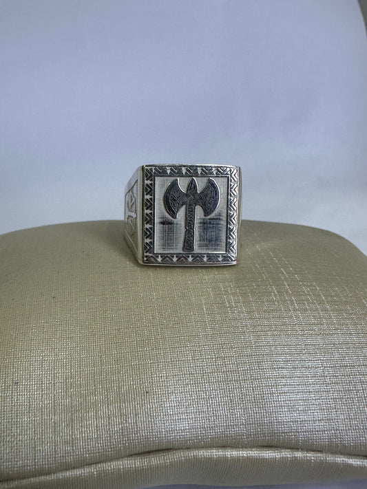 Anel Orixá – Xangô em Prata